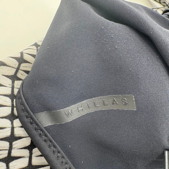 Ward Whillas Reversible One Piece Swimsuit Black White Size 6 Medium - Picture 6 of 7